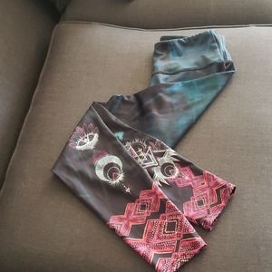 Onzie graphic midi legging mystic print